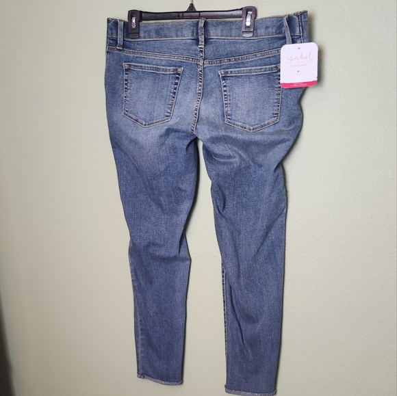 NWT - Isabel Maternity Distressed Jeans Size 14 - Picture 7 of 7